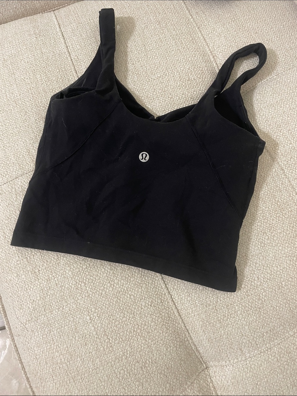 lululemon athletica Black Athletic Sports Bra